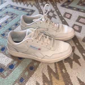 Womens White Reebok Sneakers